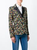 floral print blazer