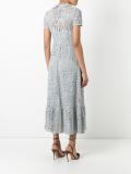 buttoned lace dress