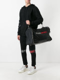 lettering logo holdall