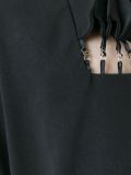 gathered waist maxi dress
