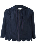 zip up cropped jacket 