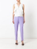 soft tapered trousers