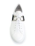 contrast stripe detail sneakers 