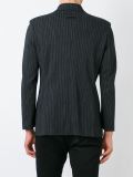 pinstripe double breasted blazer
