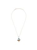 'Aquamarine, Opal, Shark Tooth'项链