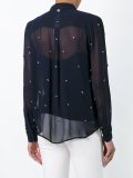 embellished sheer shirt 