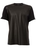 contrast panel T-shirt