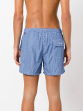 houndstooth pattern swim shorts