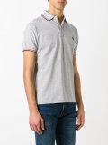 embroidered logo polo shirt 