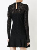 lace insert blouse