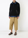 knitted cagoule sweater