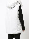 oversized hooded gilet