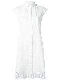 pleated shirt dress
