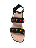 star charm sandals