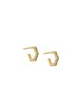 'Diamond Hexagon' earrings 