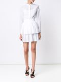 perforated layered skirt
