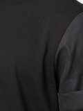 turn-up cuffs T-shirt