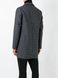checked coat