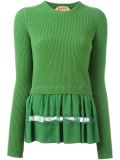 peplum hem jumper