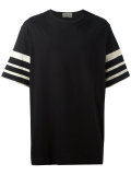 striped sleeves T-shirt 