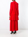 layered ruffled dress