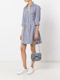 striped shirt dress