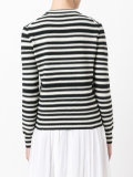 patches striped jumper