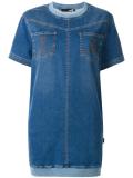 denim T-shirt dress