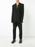 structured shoulder blazer