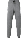 cuffed track trousers
