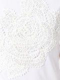 floral embroidered T-shirt 