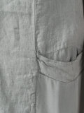 long sleeveless jacket 