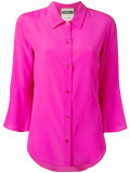 fluted sleeve blouse