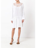 lace insert dress