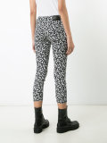 'Biker Boy' leopard jeans