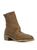 mid-calf zipped boots