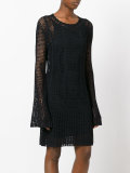 perforated dress