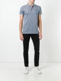logo print polo shirt 