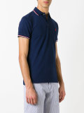 embroidered logo polo shirt 