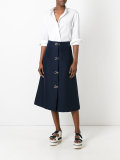 hook and eyelet skirt