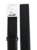 logo plaque belt
