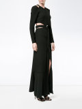 cut-out long dress