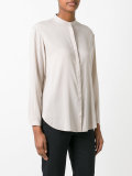band collar shirt 