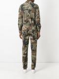 camouflage print jumpsuit 