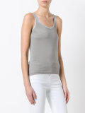 knitted silk vest 
