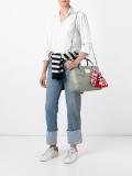 scarf detail tote