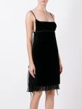 flared spaghetti strap dress