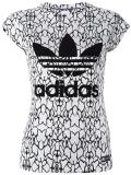 Trefoil logo print T-shirt