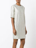 glitter T-shirt dress