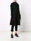 off-centre flared dress